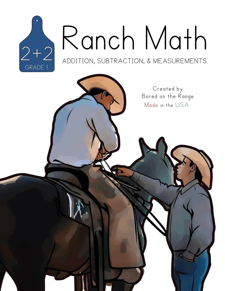 Ranch Math Grade 1: Addition, Subtraction, & Measurements